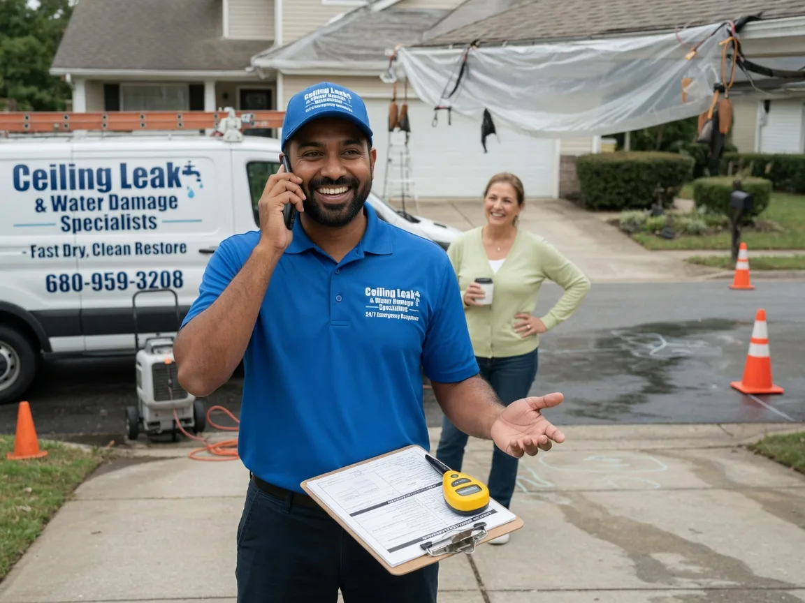 Ceiling Leak Cleanup Joanna, SC FAQs